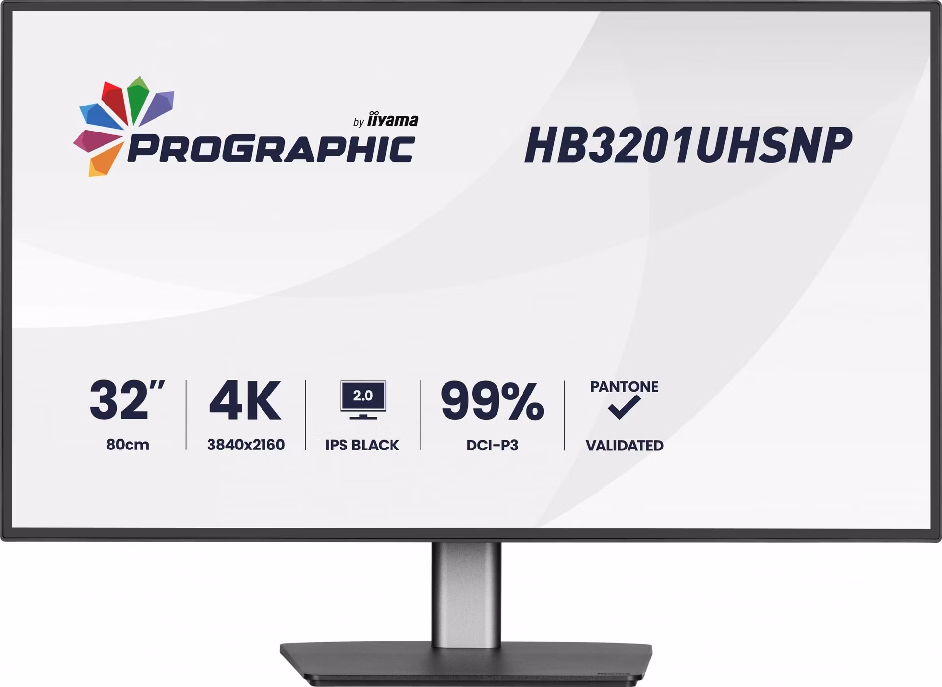 iiyama ProGraphic/HB3201UHSNP-B1/31,5"/IPS/4K UHD/60Hz/4ms/Čierna/3R