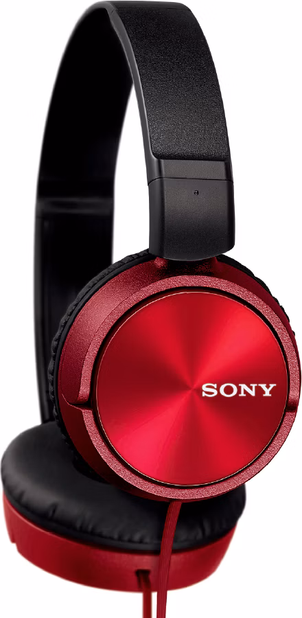 SONY sluchátka MDR-ZX310 červené