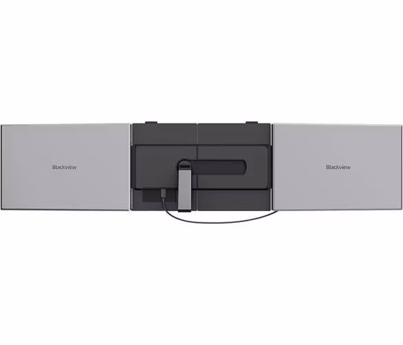 Prenosný monitor Blackview DCM8Pro Dual Screen 15.3", 1920x1200 16:9 LCD 60Hz IPS 178 USB-C 3.1x3, sivo čierny