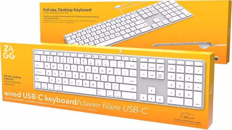Wired USB-C Keyboard Apple Silver Slovak/Slov