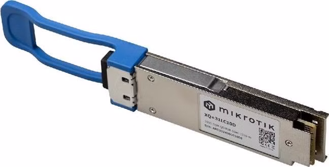 MikroTik QSFP28 optický modul XQ+31LC10D, SM, 10km, 100G