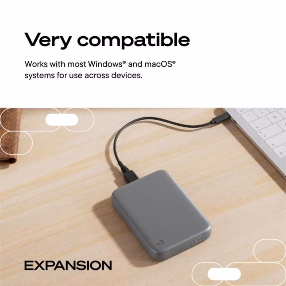 SEAGATE Externí HDD 4TB Expansion Portable, 2.5", USB 3.0