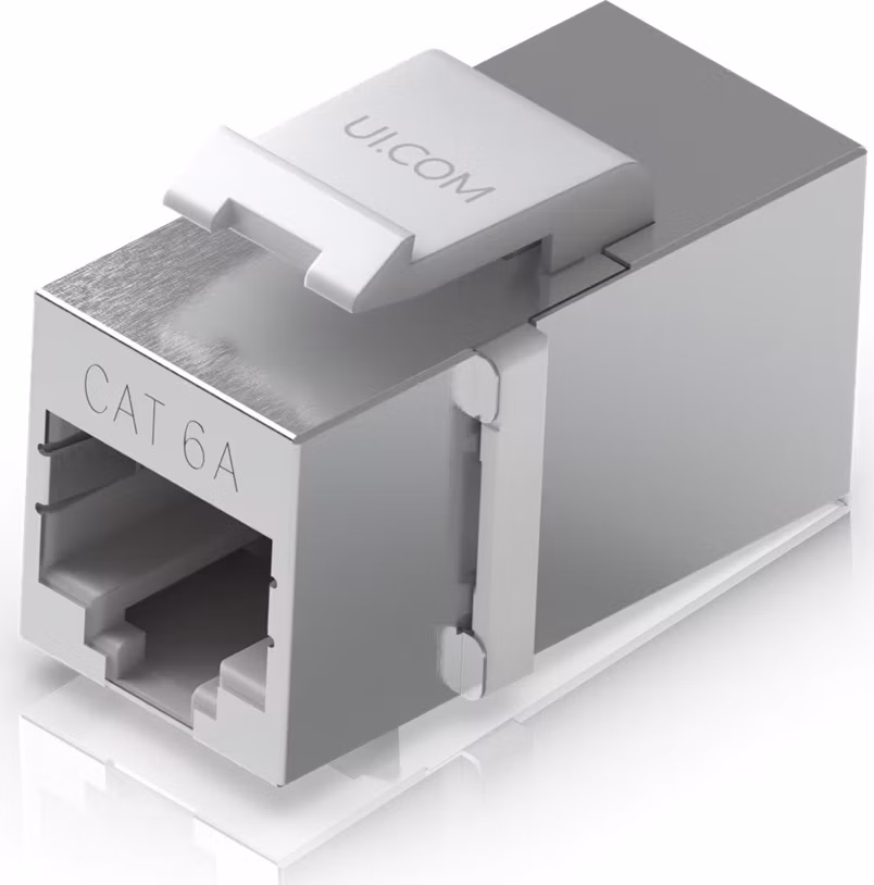 Ubiquiti UACC-Keystone-Coupler-C6A, Cat6A Keystone Coupler (spojka), 12-Pack