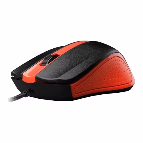 C-TECH Myš WM-01, červená, USB