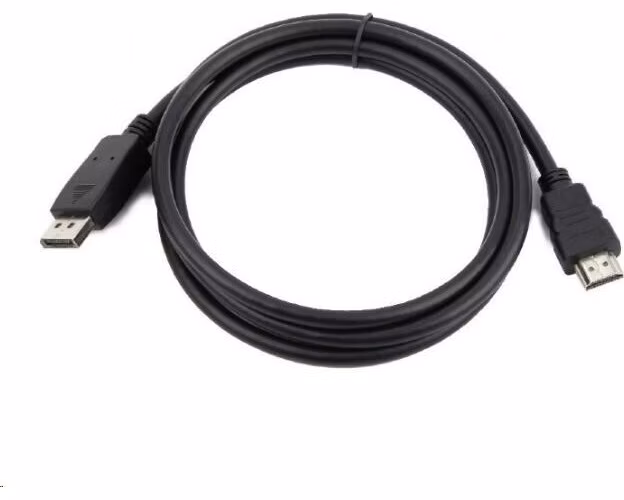 Gembird kábel DisplayPort (M) na HDMI (AM), 5 m, čierny