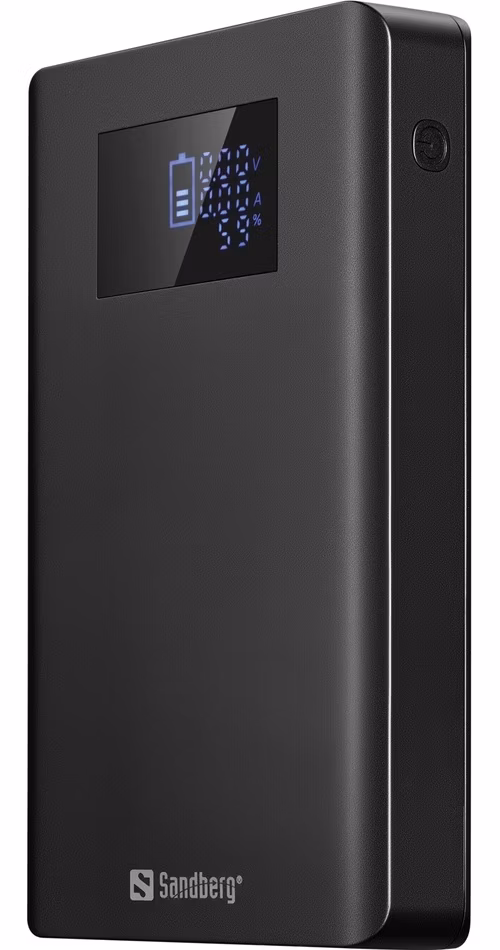 Sandberg Laptop Powerbanka 20000mAh PD100W, čierna