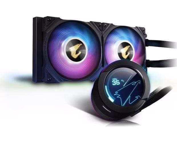 GIGABYTE CPU vodní chladič AORUS WATERFORCE X 240