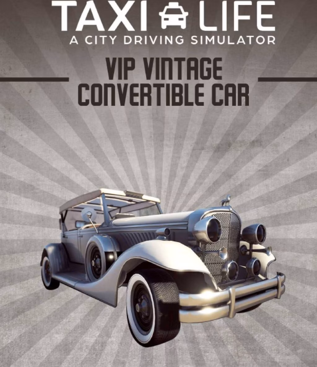 ESD Taxi Life VIP Vintage Convertible Car