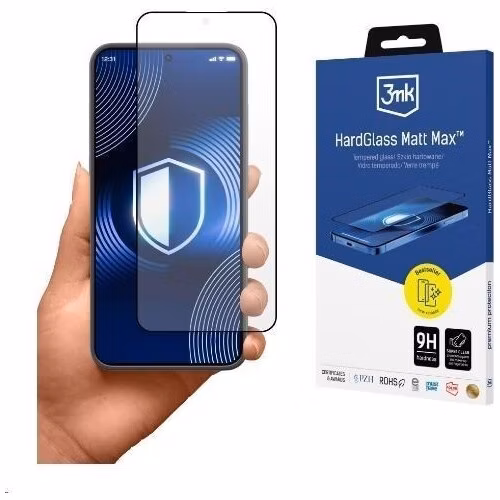 3mk tvrzené sklo HardGlass Matt Max pro Apple iPhone 16 Pro/17