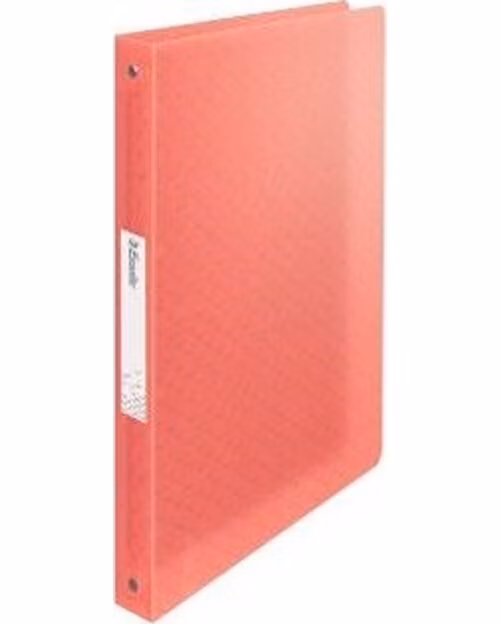 Esselte desky s 4kroužkovým mechanismem Colour'Breeze, korálová