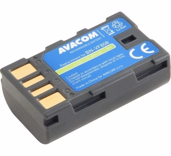 AVACOM Náhradní baterie JVC BN-VF808, VF815, VF823 Li-Ion 7.2V 800mAh 5.8Wh