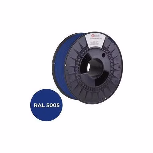 C-TECH tisková struna PREMIUM LINE ( filament ) , ABS, signální modrá, RAL5005, 1,75mm, 1kg