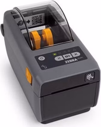 Zebra Direct Thermal Printer ZD411; 203 dpi, USB, USB Host, Ethernet, BTLE5, EU and UK Cords, Swiss Font, EZPL