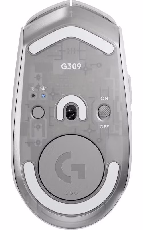 Logitech G309 LIGHTSPEED - bezdrôtová herná myš - biela
