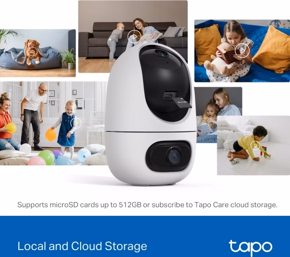 Tapo C245D Dual Lens Pan/Tilt Security Camera