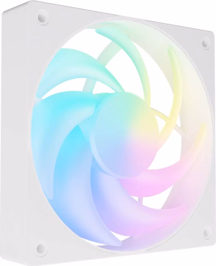 Ventilátor FURY SAI S12 ARGB PWM, Biely