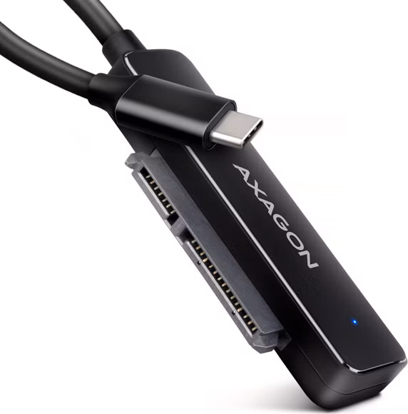 AXAGON USB-C SLIM adaptér pro 2,5" SATA disk / ADSA-FP2C / USB 3.2 Gen1 / SATA 6G / 0,2m