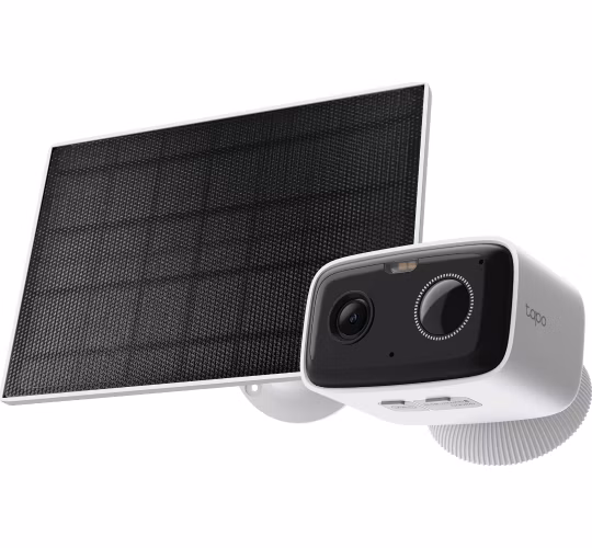 TP-Link Tapo C400 KIT venkovní kamera, solární panel (2MP, 1080p, IR 10m, WiFi, micro SD card, IP65)