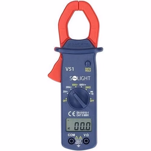 Solight kliešťový multimeter, 20 - 200A