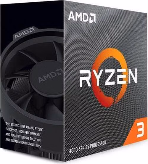 AMD cpu Ryzen 3 4100 AM4 Box (4core, 8x vlákno, 3.8GHz / 4.0GHz, 4MB cache, 65W) s chladičem Wraith Stealth