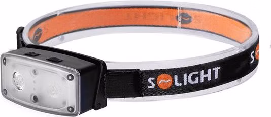 Solight LED čelové nabíjacie svietidlo, 100lm, sensor, Li-Ion