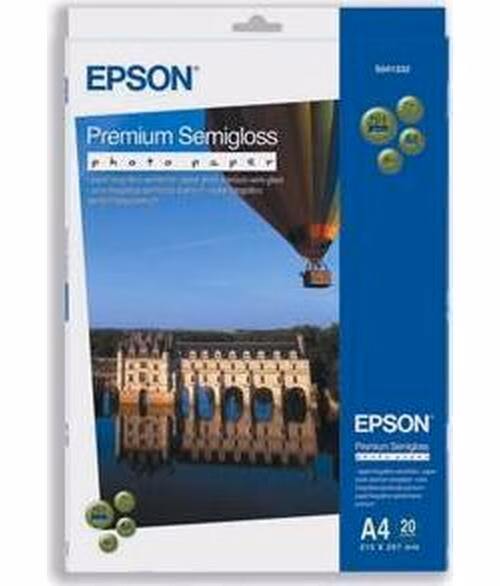 EPSON paper A4 - 251g/m2 - 20sheets - photo premium semigloss