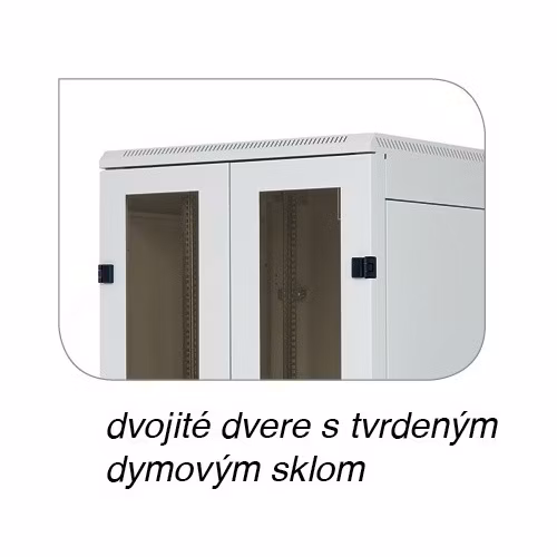TRITON 19" stojanový rozvádzač RMA 18U 600 x 800 mm