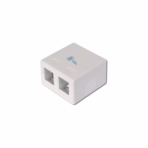 Digitus Konsolidační bod pro 2x Keystone Jacks čistě bílý, 2-port