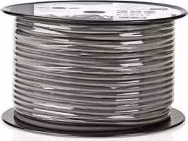 Nedis COTR15030GY100 - Pružný Kabel k Reproduktoru | 2x 1,5 mm2 | 100 m | Cívka | Šedá barva