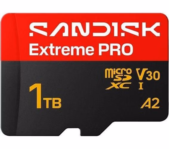 SanDisk Extreme PRO microSD UHS-I 1TB 250MB/s(R) / 170MB/s(W)