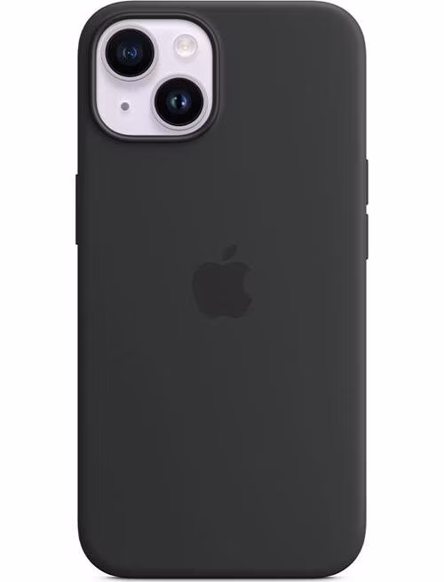 Apple iPhone 14 Silicone Case with MagSafe - Midnight *Poškodený obal*
