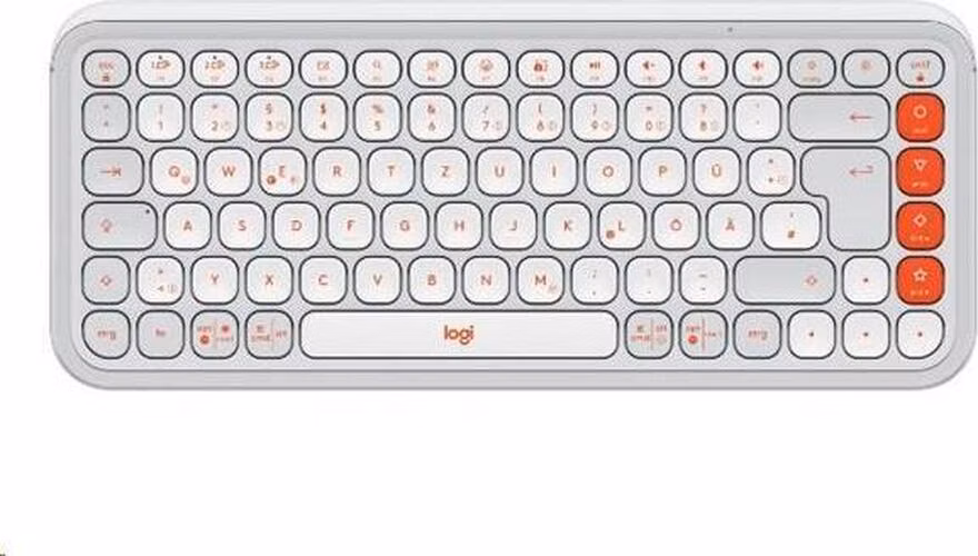 Logitech® POP ICON KEYS Wireless Keyboard OFF WHITE - US INT'L