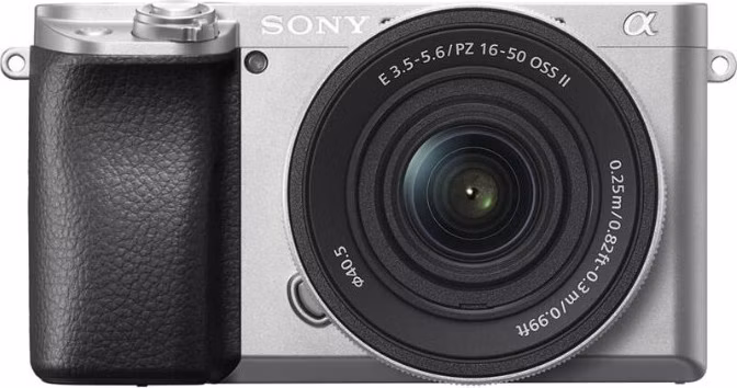 SONY ILCE-6100AK APS-C + 16-50 mm OSS II stříbrný
