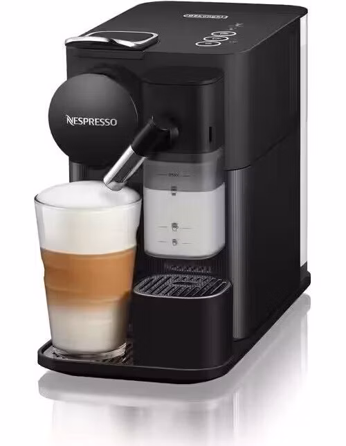 DeLonghi Nespresso Lattissima One EN 510.B, 1450 W, 19 bar, na kapsle, automatické vypnutí, mléčný systém, černý
