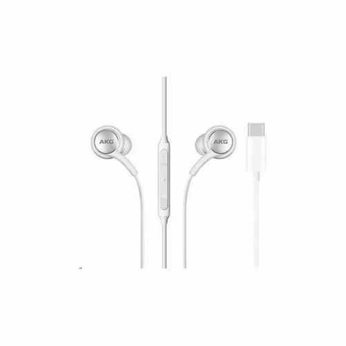 Samsung stereo sluchátka EO-IC100BWE, USB-C, bílá, EU