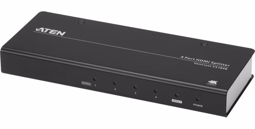 ATEN 4 port HDMI 2.0 splitter 1-4 True 4K@60Hz