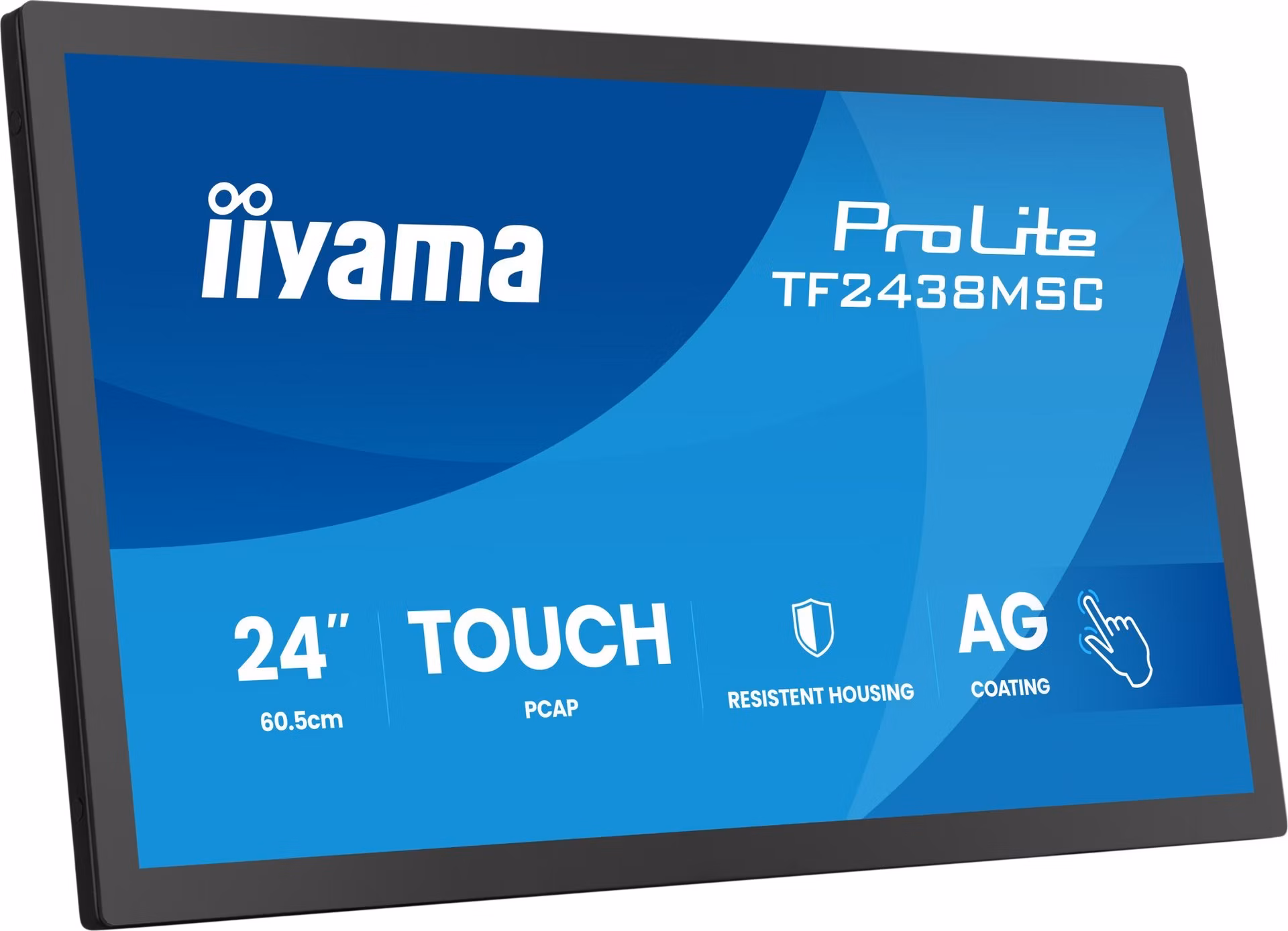 24" iiyama TF2438MSC-B2: PCAP,IPS,FHD,HDMI,DP