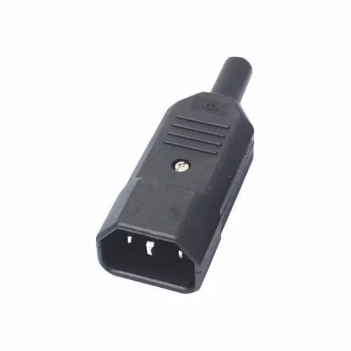 Napájací konektor PREMIUMCORD 230V pre kábel (samec, IEC C14)