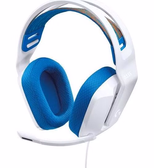 Logitech® G335 Wired Gaming Headset-WHITE-3.5 MM