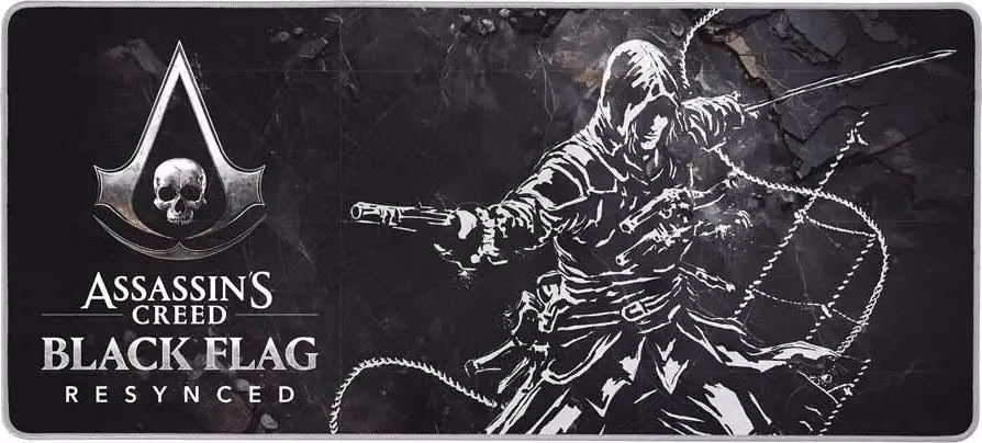 Assassins Creed herní podložka XXL/ Black Flag/ 90 x 40 cm
