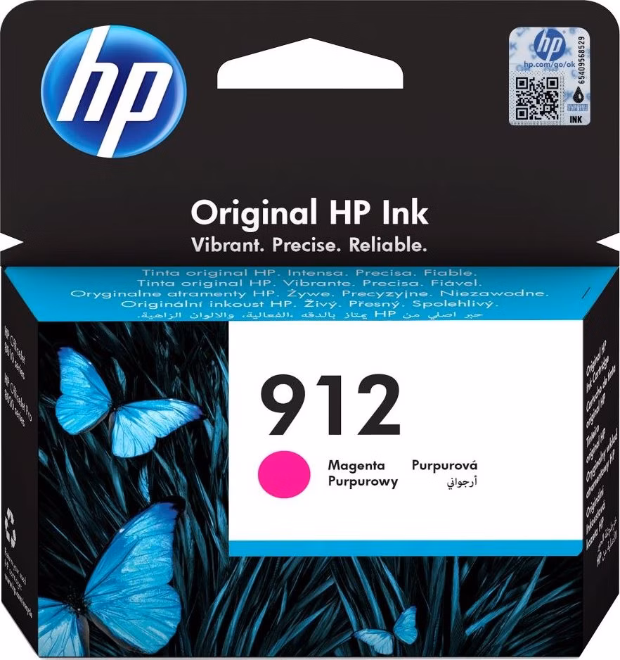 HP cartridge 912 (magenta, 315str.) pro HP OfficeJet 8013, HP OfficeJet Pro 8023