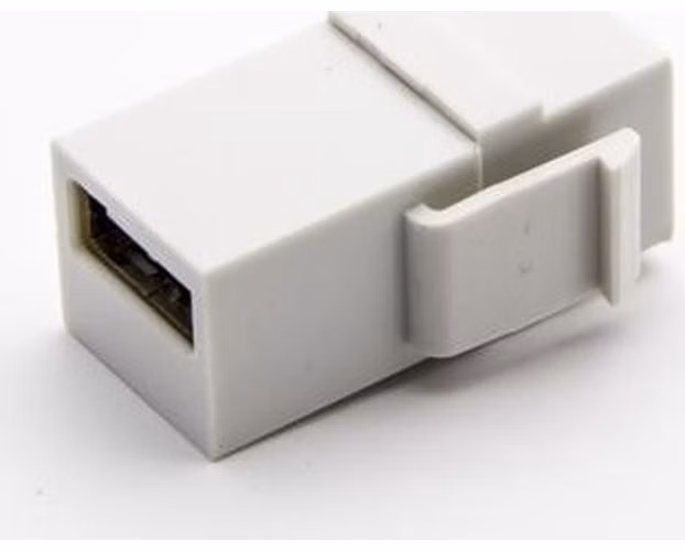 PremiumCord USB2.0 keystone propojka pro instalaci do keystone zásuvky