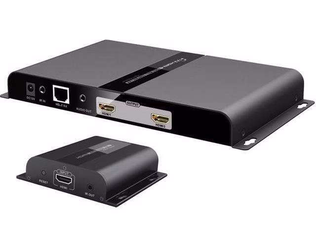 PremiumCord HDMI 1 vstup - 2 výstup, Video Wall controller