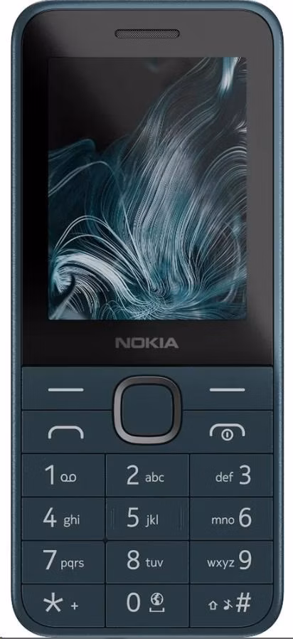 BAZAR - Nokia 225 Dual SIM, 4G, modrá (2024), (CZ, SK, HU) - Poškozený obal (Komplet)