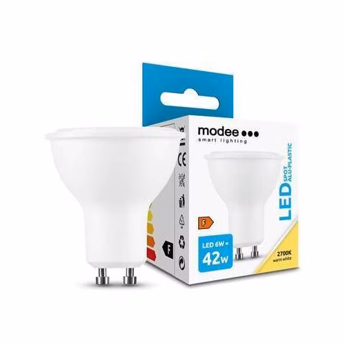 Modee GU10 6W LED teplá 2700K