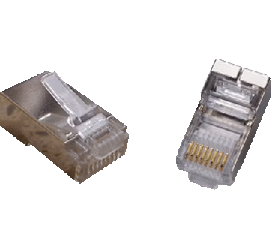 DATACOM Konektor RJ45 STP Cat5e 8p8c 100 ks, pro drát