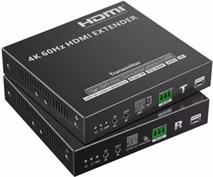 PremiumCord 4K@60Hz HDMI profesionální nekompresovaný extender na 80m přes 10G LAN, over IP