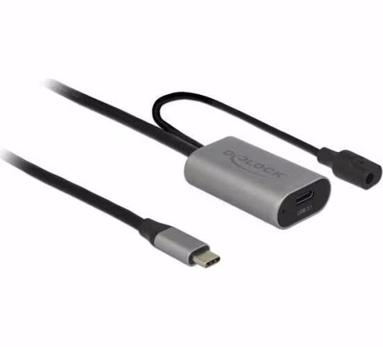 Delock Aktivní prodlužovací kabel USB 3.1 Gen 1 USB Type-C™ 5 m