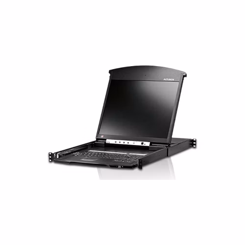 ATEN KVM switch KL-1508AIM 8PC KVM 17"LCD CAT5, Over the NET