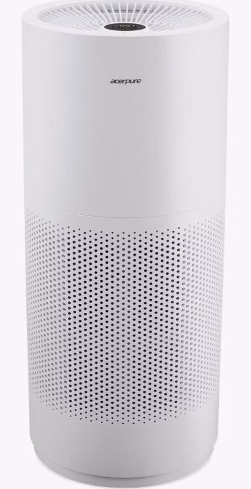 ACER Pure Pro P2 Air Purifier - filtrace až 100% jemných částic, alergenů a virů, pro místnosti až 45m2, HEPA filtr